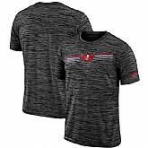 Tampa Bay Buccaneers Nike Sideline Velocity Performance T-Shirt Heathered Black,baseball caps,new era cap wholesale,wholesale hats